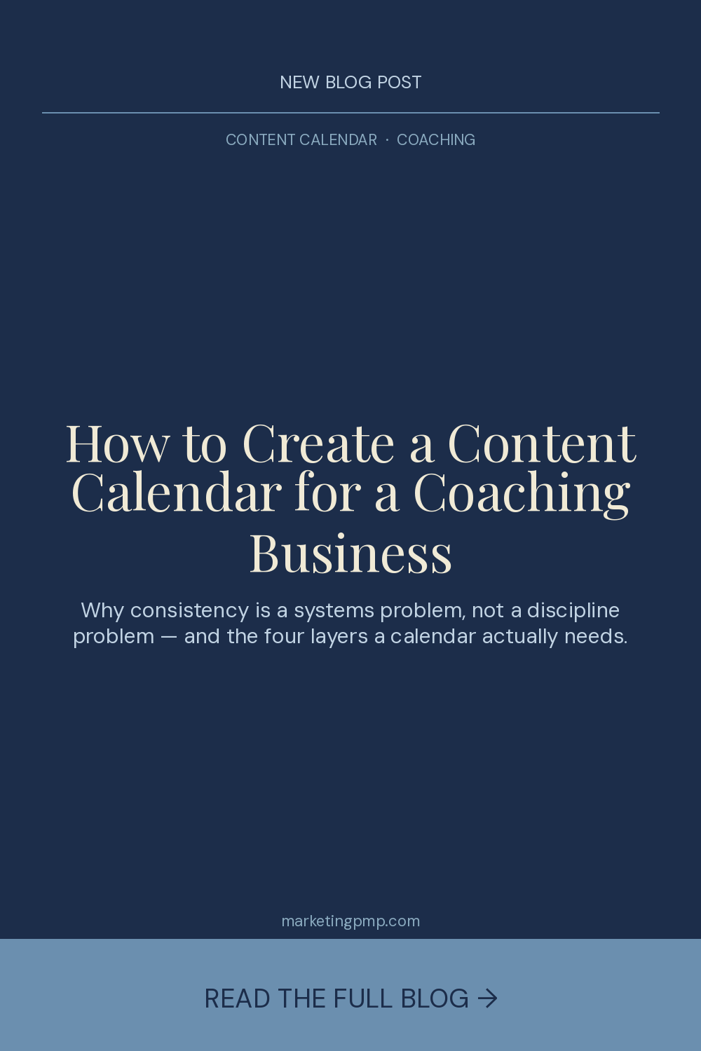 How to Create a Content Calendar for a Coaching Business